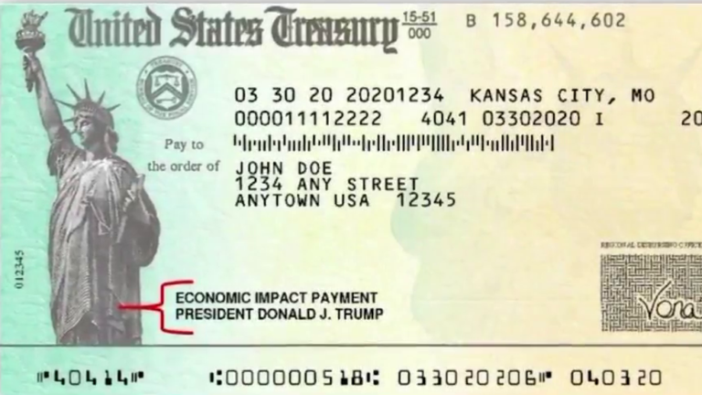 second stimulus checks